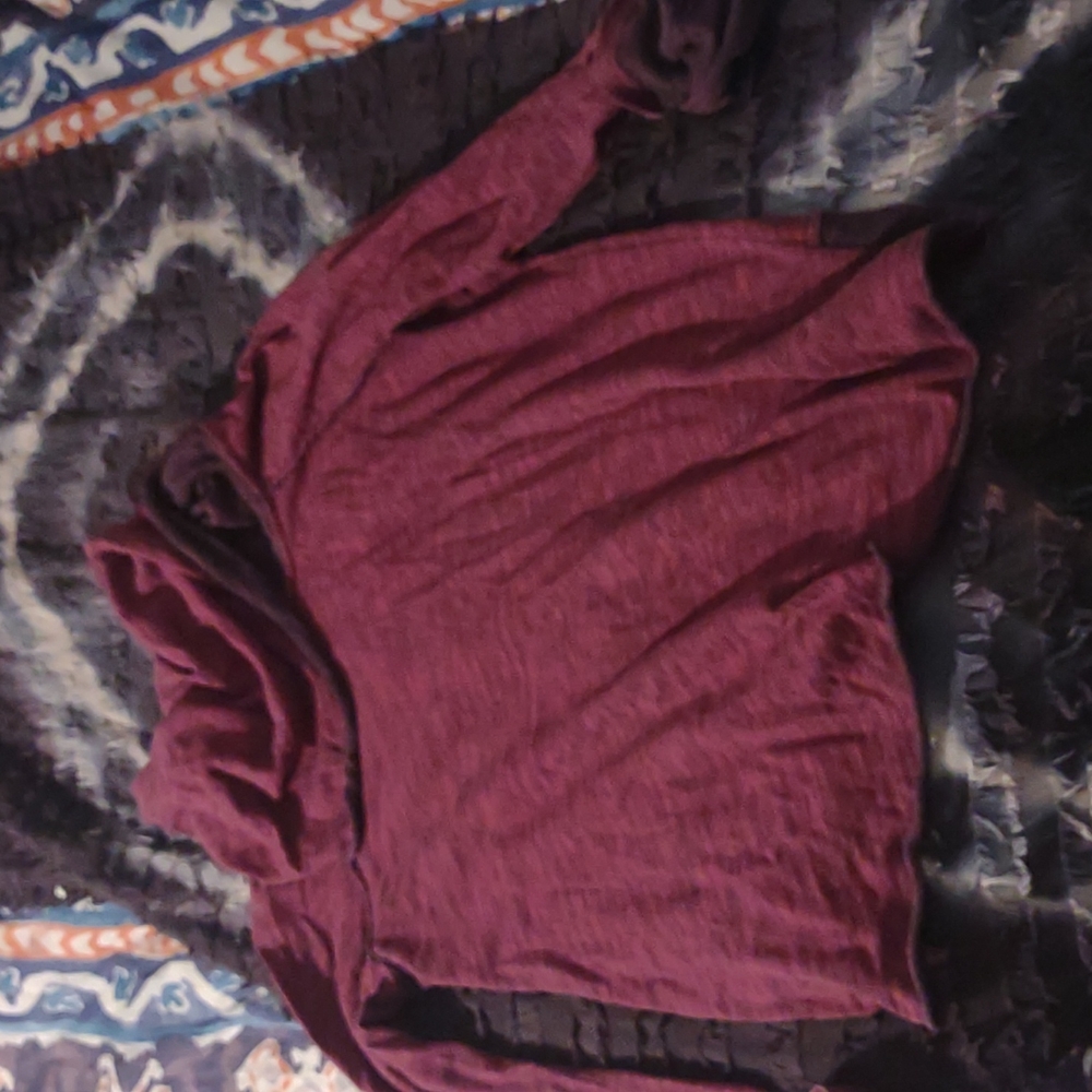 FREE PEOPLE Beach cocoon magenta purple one size.